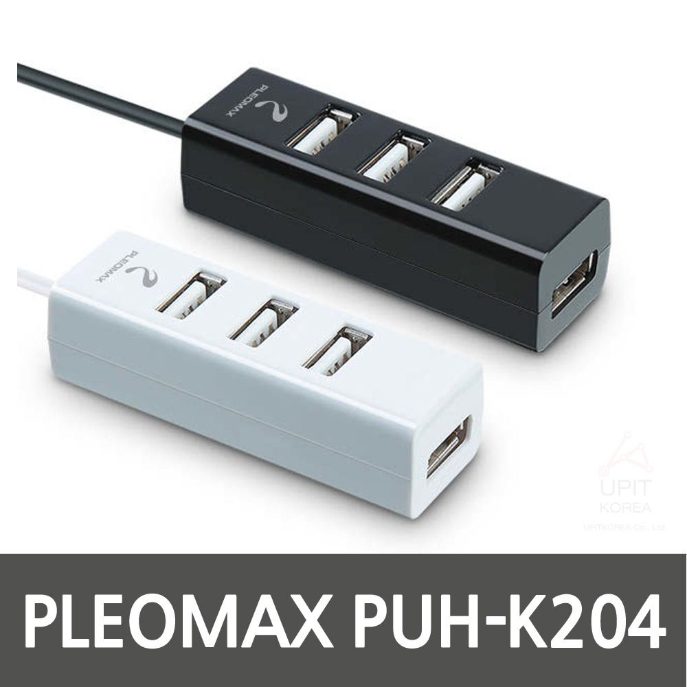 ksw42430 PLEOMAX USB 2．0 4Port Hub pj424 PUH-K204_2245, 본 상품 선택 