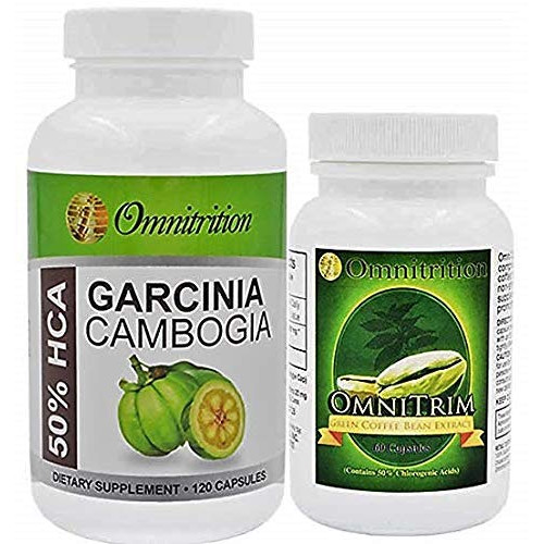 가르시니아 Omnitrition Bundle - Garcinia Cambogia & Green Coffee Bean Extract Combination, 1 