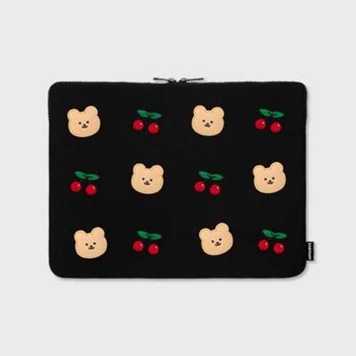 아트박스/어프어프 Dot cherry bear-13inch notebook pouch (13인치) 