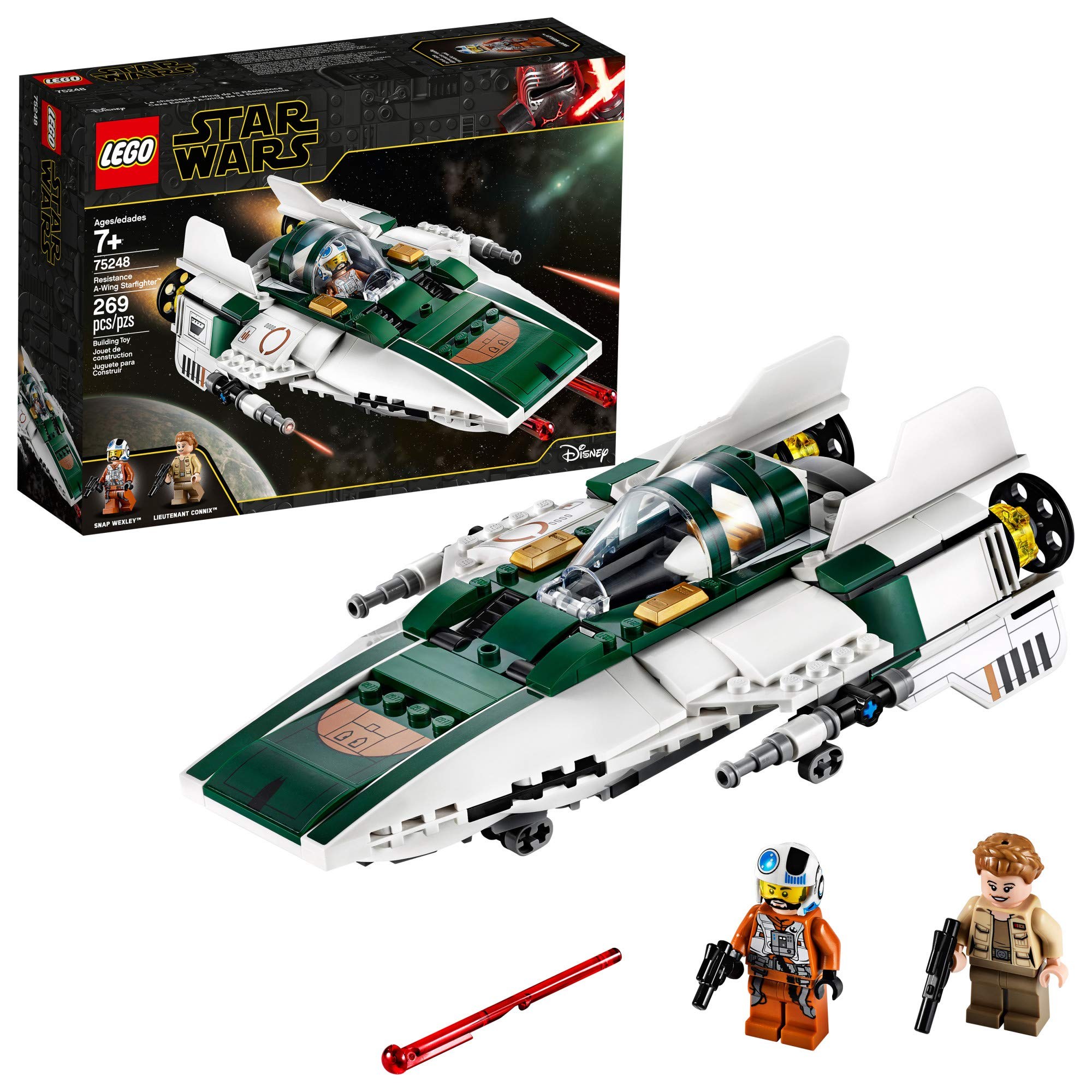 LEGO Star Wars The Rise of Skywalker Resistance A-Wing Starfighter 75248 Ad, 본품선택 