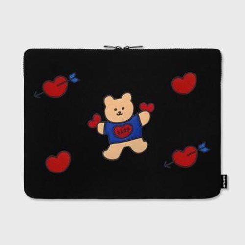 아트박스/어프어프 Bear heart-15inch notebook pouch(15인치) 
