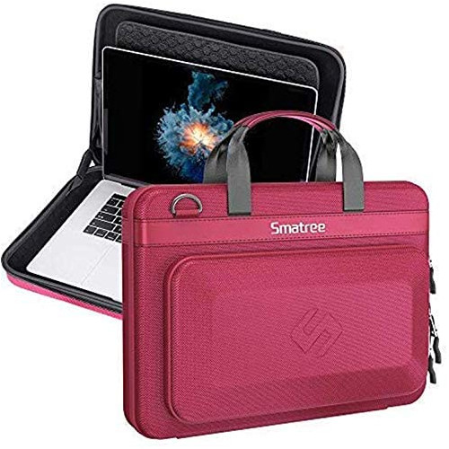 노트북 파우치 Smatree Hard Carry Case for 15.4 inch Macbook Pro/15.6 inch DELL Laptop, Color = Red 