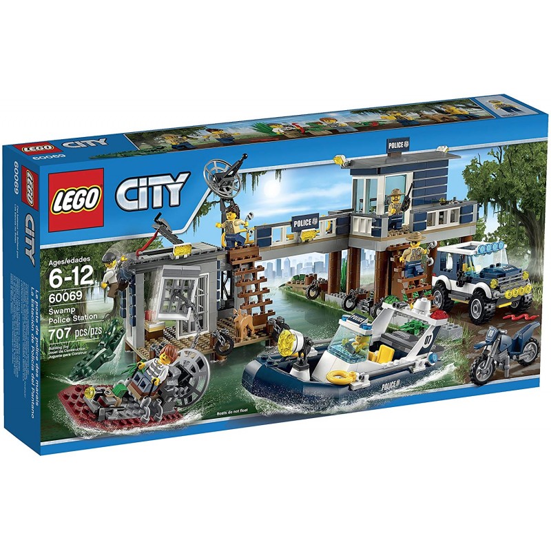LEGO City 경찰 늪 경찰서 