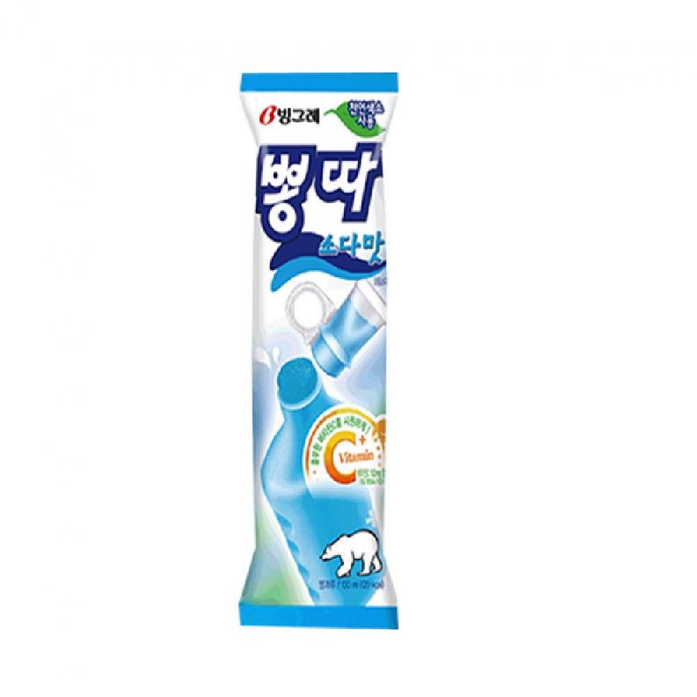 후니스토어 빙그레 뽕따 소다맛 1박스 35개입 아이스크림하드 베이커리, 1 
