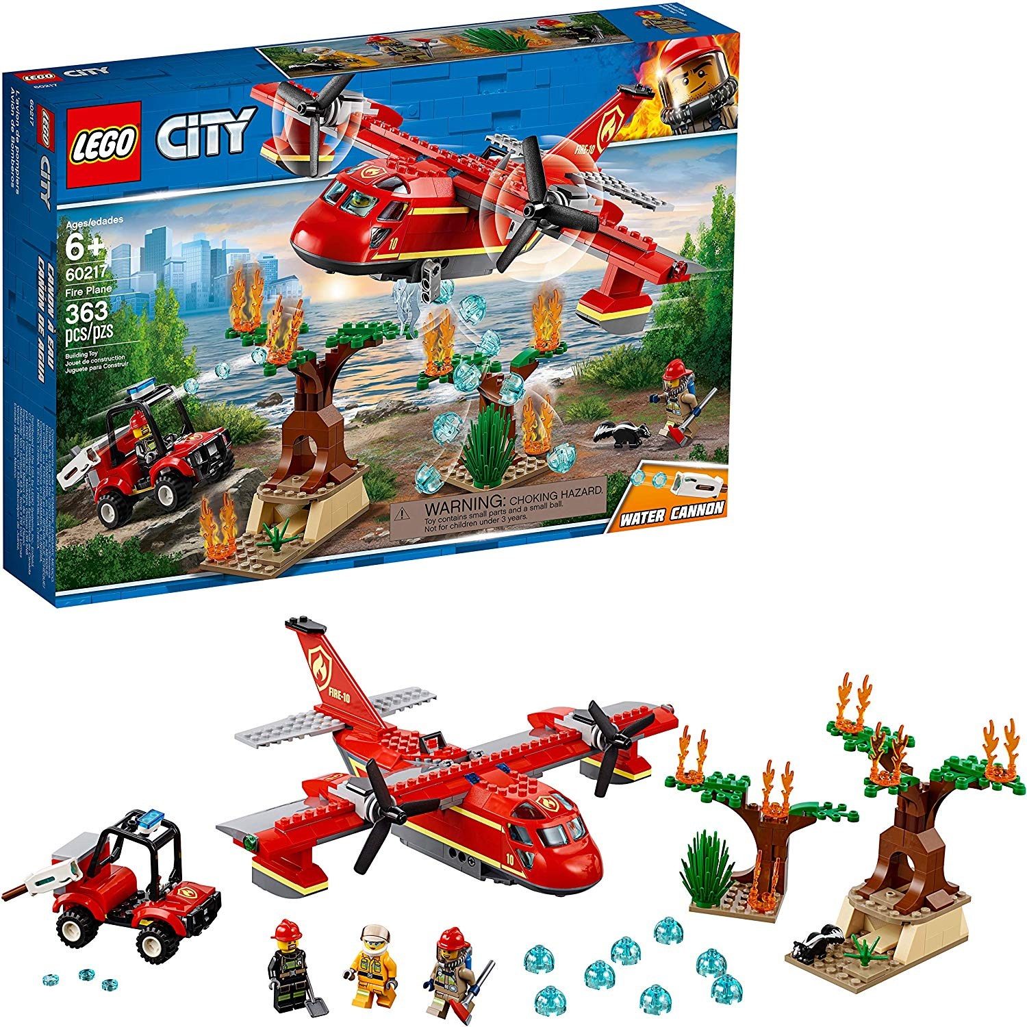 LEGO 레고 시티 소방 작전! 비행기 화재를 진압하자! (363 Pieces) 