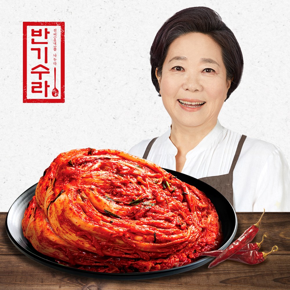 반기수라 양희경 서울식 집밥 포기김치 10kg, 단품 