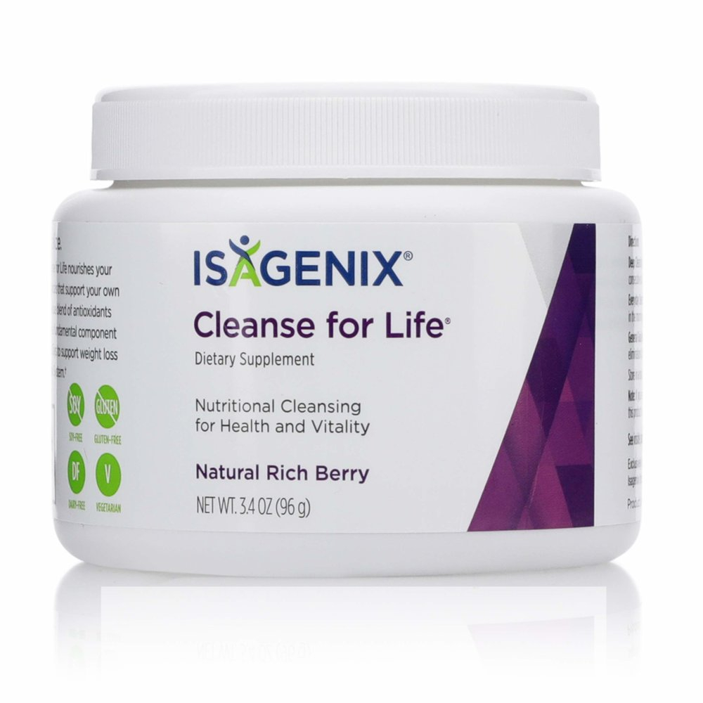 Isagenix 다이어트 딸기맛 영양제 비타민 B12 니아신 B6 160g, 1개 