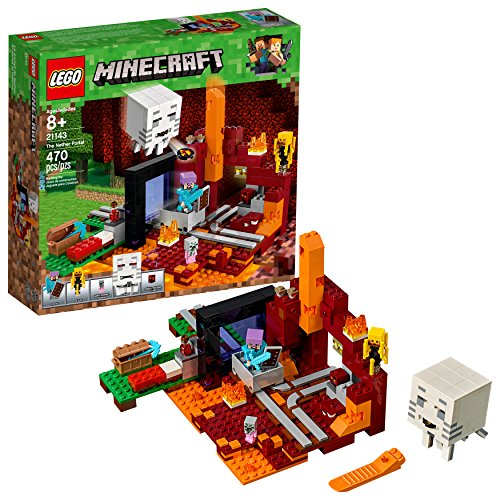 LEGO Minecraft the Nether Portal 21143 Building Kit (470 Piece), 본품선택 
