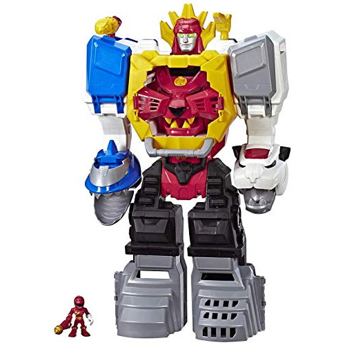 Playskool Heroes Power Rangers Power Morphin Megazord 2-in-1 Converting Playset 2-Foot Megazord with Lights & Sounds Kids Ages 3 & Up, 본문참고 