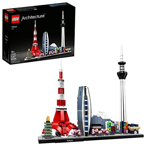 LEGO Architecture Skylines: Tokyo 21051 Building Kit Collectible Architecture Building Set for Adults New 2020 (547 Pieces), 본문참고 