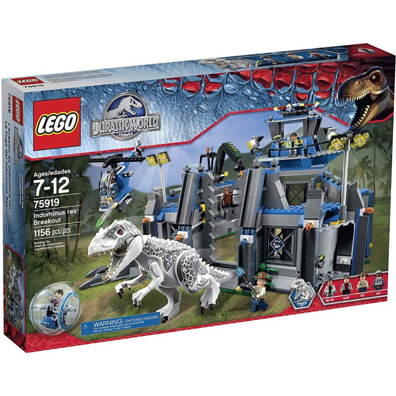 LEGO 쥬라기 월드 Indominus Rex Breakout 75919 건축용 키트 