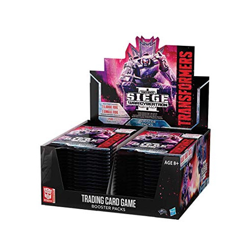 Transformers TCG: War for Cybertron: Siege II | 30 Booster Pack (240 Cards) | Trypticon Pack (4 Cards), 본문참고 