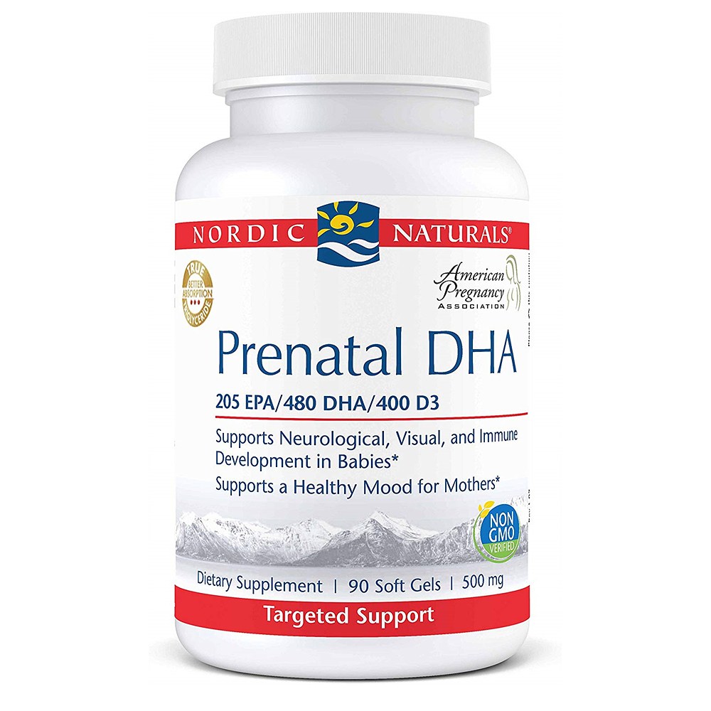 Nordic Naturals Prenatal DHA 노르딕 오메가3 임산부 90정, 1팩 