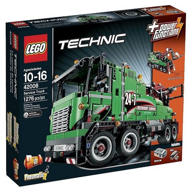 레고 테크닉 서비스 트럭 LEGO 42008, 단품 
