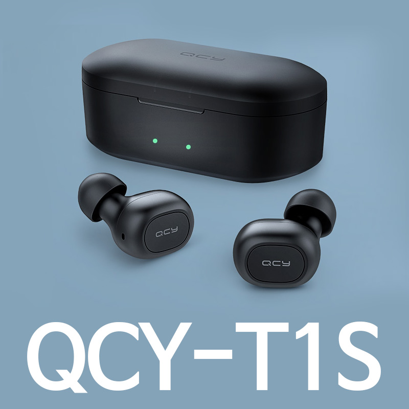 QCY T1S QCY T1 2세대 정품 블루투스 저렴 이어셋 완전 무선 이어폰, 단품, 07_QCYT5 