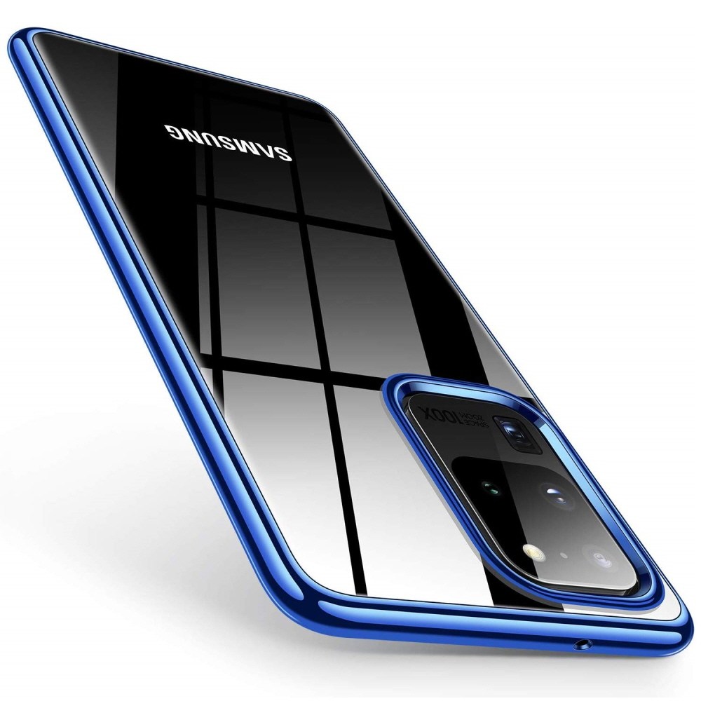 TORRAS Crystal Clear Blue 갤럭시 S20 울트라 명품 케이스 TPU 휴대폰 