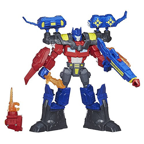 Transformers Hero Mashers Electronic Optimus Prime Figure, 1 