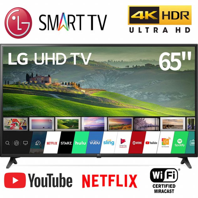 LG전자 65인치 스마트 4K UHDTV 리퍼티비, 기사설치, 수도권 스탠드 