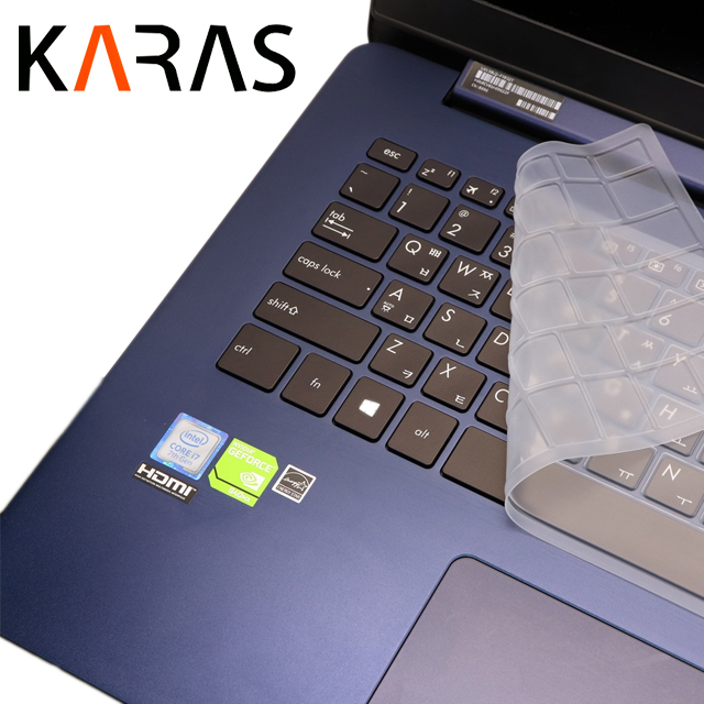 삼성 갤럭시북 플렉스 NT950QCT 시리즈 키보드 키스킨 커버 덮개, 1개, 실리스킨 - [A]형 지문인식키 뚫림 