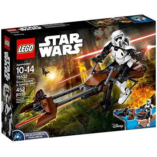 LEGO Star Wars Scout Trooper & Speeder Bike 75532 Building Kit, 본문참고 