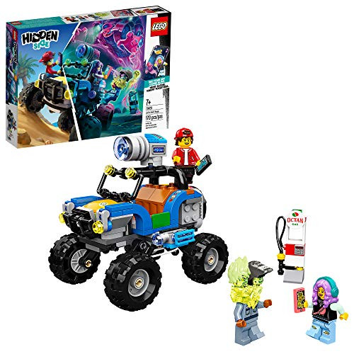 LEGO Hidden Side Jacks Beach Buggy 70428 Popular Ghost Toy Cool Augmented Reality New 2020 (AR) Play Experience for Kids (170 Pieces), 본문참고 