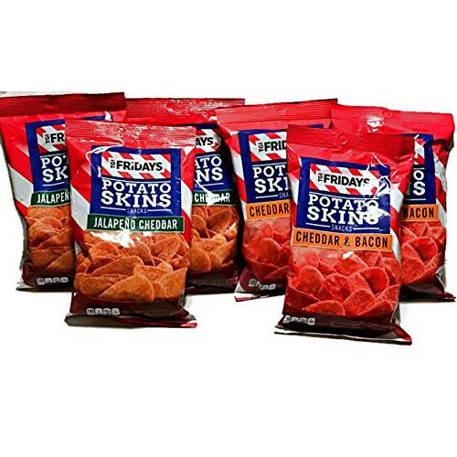 TGI Fridays Potato Chip Cheddar Bundle: Jalapeno Cheddar & Ch/7767827, 상세내용참조 
