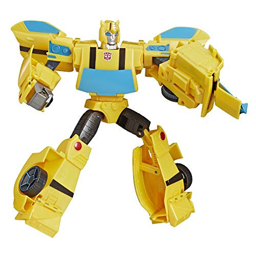 Transformers Cyberverse Action Attackers: Ultimate Class Bumblebee Action Figure Toy, One Size 