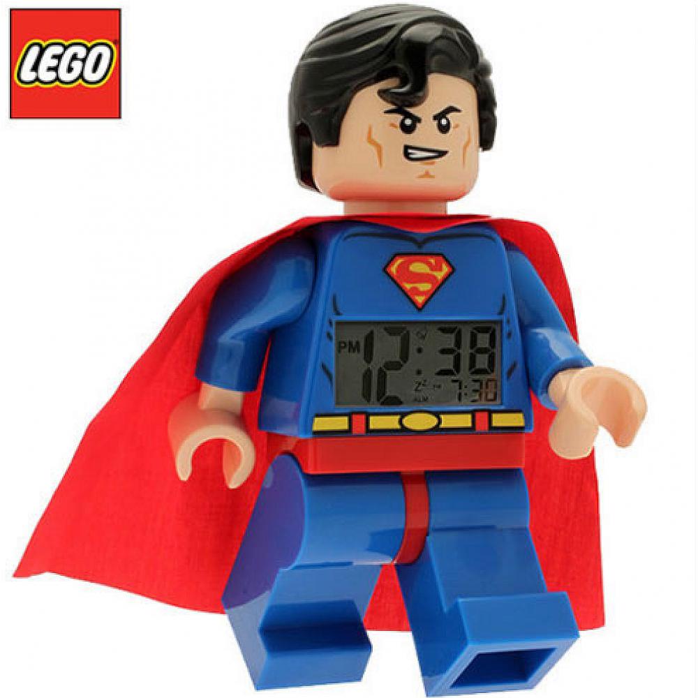 티에스컴즈 밤나무 레고 알람시계 슈퍼맨 9005701 탁상시계, 해당상품 