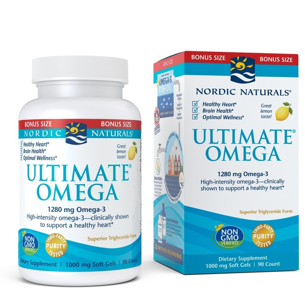 Nordic Naturals Ultimate Omega 노르딕 오메가3 90정, 1개 