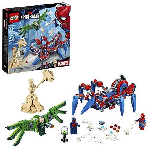 LEGO Marvel Spider-Man Spider-Man’s Spider Crawler 76114 Building Kit (418, 본품선택 