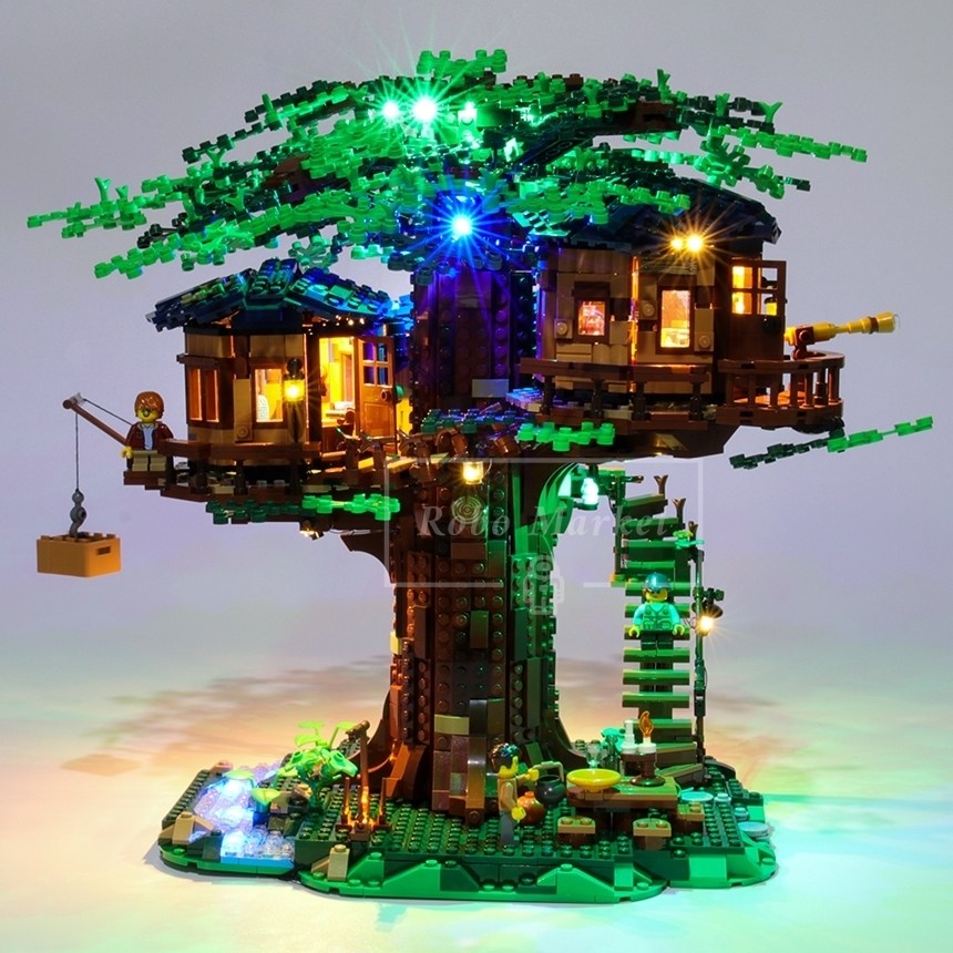 레고 LED 조명 아이디어 트리 하우스 나무 위의 집 LED조명 21318 PG-S001 SX6007 99019