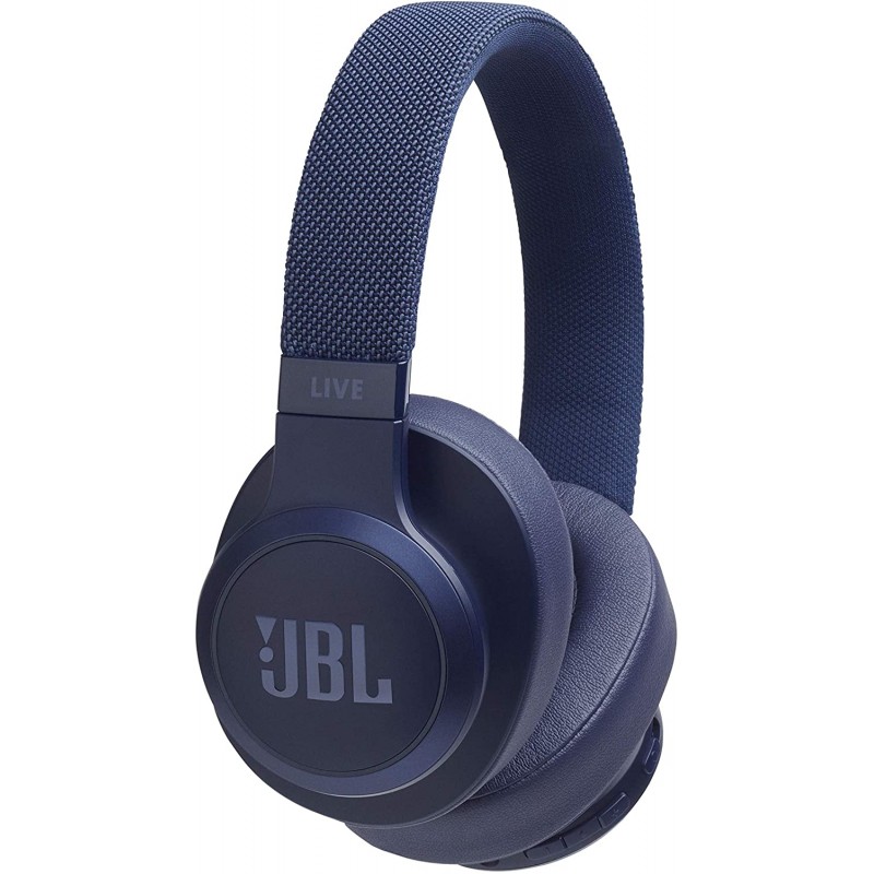 JBL 라이브 500BT 무선 오버 이어 헤드폰 - 배터리 수명 및 알렉사 통합 30 시간 블루투스 이어폰 - 듣기, 단일상품, 단일상품 