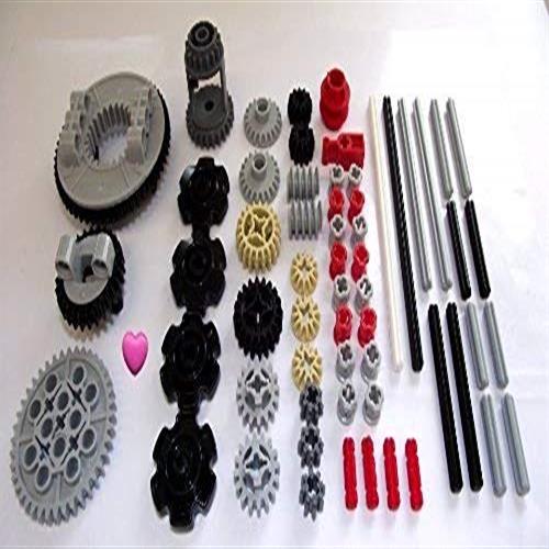 LEGO TECHNIC 60-Piece Gear Wheel Axle and Stopper Set by LEGO, 본품선택 