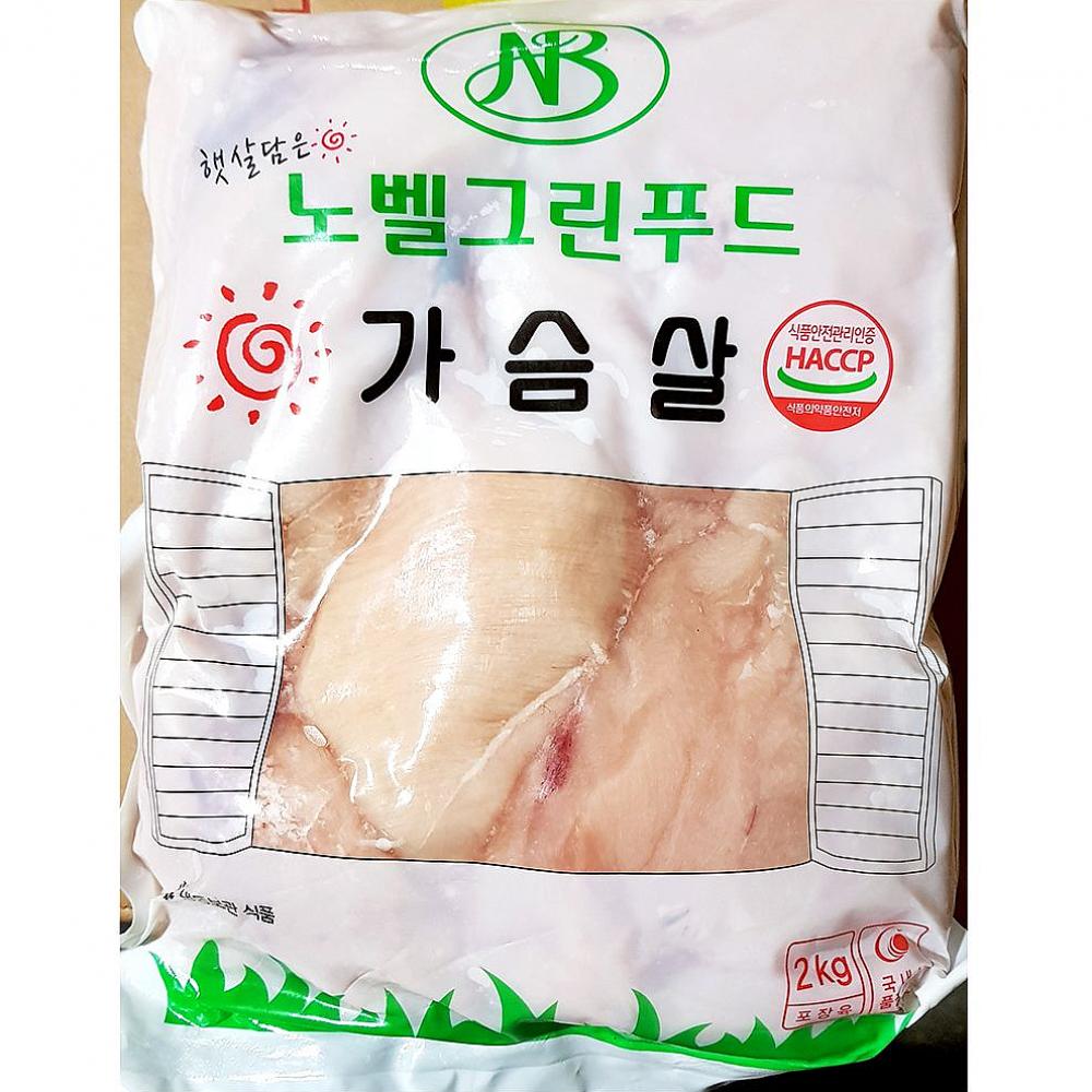 코코아울렛 식재료 노벨 국산닭가슴살 2KX8 간편닭가슴살, 1 