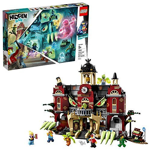LEGO Hidden Side Newbury Haunted High School 70425 Augmented Reality [AR] School Playset for Ghost Hunting Build and Play with the Toy App and M, Style = Standard 