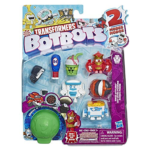 Transformers Toys Botbots Series 2 Swag Stylers 8 Pack – Mystery 2-in-1 Collectible Figures! Kids Ages 5 & Up (Styles & Colors May Vary) by Hasbr, 본문참고 