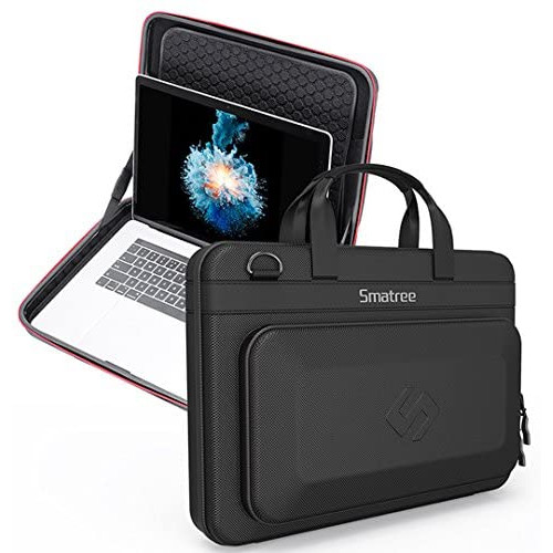 노트북 파우치 Smatree Hard Carry Case for 15.4 inch Macbook Pro/15.6 inch DELL Laptop, Color = Black 