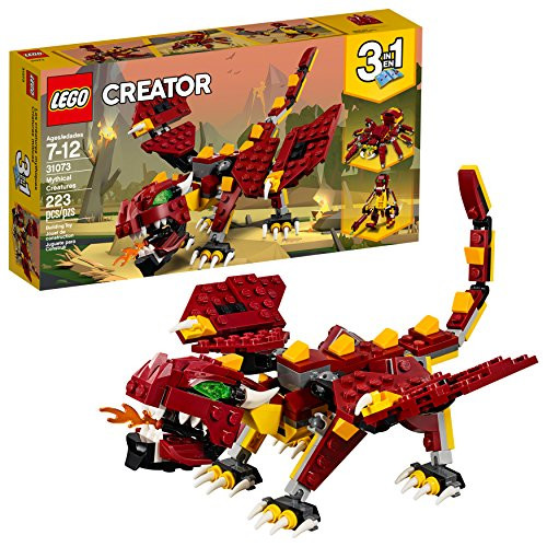 LEGO Creator 3in1 Mythical Creatures 31073 Building Kit (223 Pieces), 본문참고 