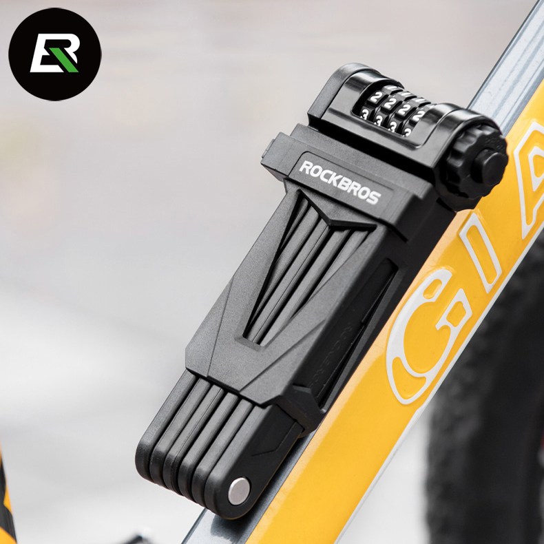 Rockbros 락브로스 자전거 전동킥보드 육관절락 자물쇠 번호키, 1개, LFCXR0085 