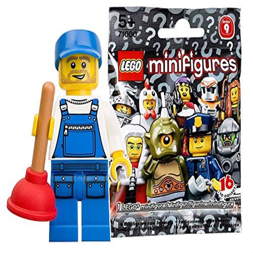레고 미니 피규어 시리즈9 배관공 (LEGO Minifigure Series9 Plumber) 71000-16, 본품선택 