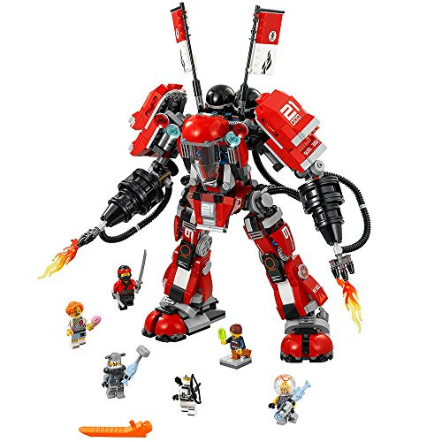 LEGO NINJAGO Movie Fire Mech 70615 Building Kit (944 Pieces), 본문참고 