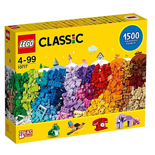 LEGO Classic 10717 Bricks Bricks Bricks 1500 Piece Set - Encourages Creativity in all Ages - Ideal for Creators of all Ages - Brick Separator Inc, 본문참고 