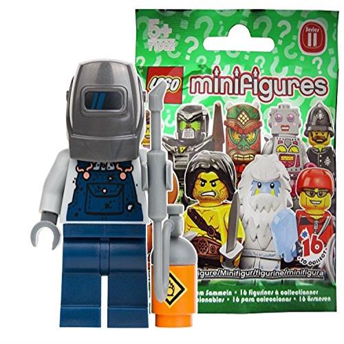 레고 미니 피규어 시리즈11 용접공 (LEGO Minifigure Series11 Welder) 71002-10, 본품선택 