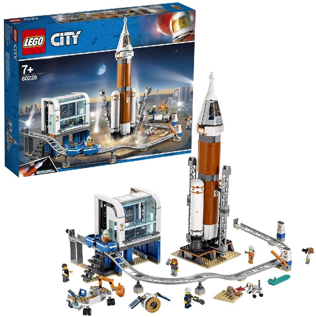 예상수령일 2-6일 이내 레고 (LEGO) 시티 초 거대 로켓 지령 본부 60228 블록 장난감 소년 B07KTSGWDJ 일본, One Color 