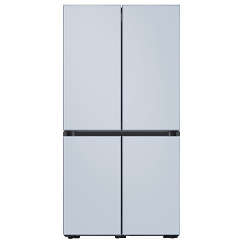 삼성전자 비스포크 냉장고 RF61T91C348 (RF61T91C3AP) 키친핏 새틴 스카이블루, 단일모델