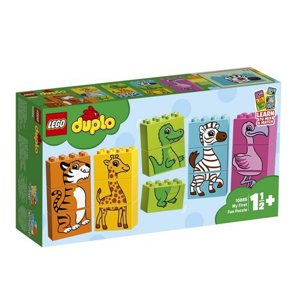 레고 10885 듀플로 재미있는 동물 퍼즐 