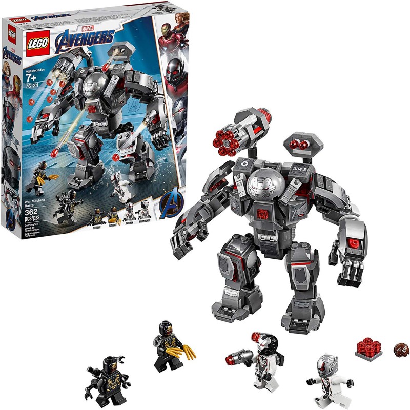 (레고) LEGO Marvel Avengers War Machine Buster 76124 Building Kit (362 Pieces) (병행 수입품) 