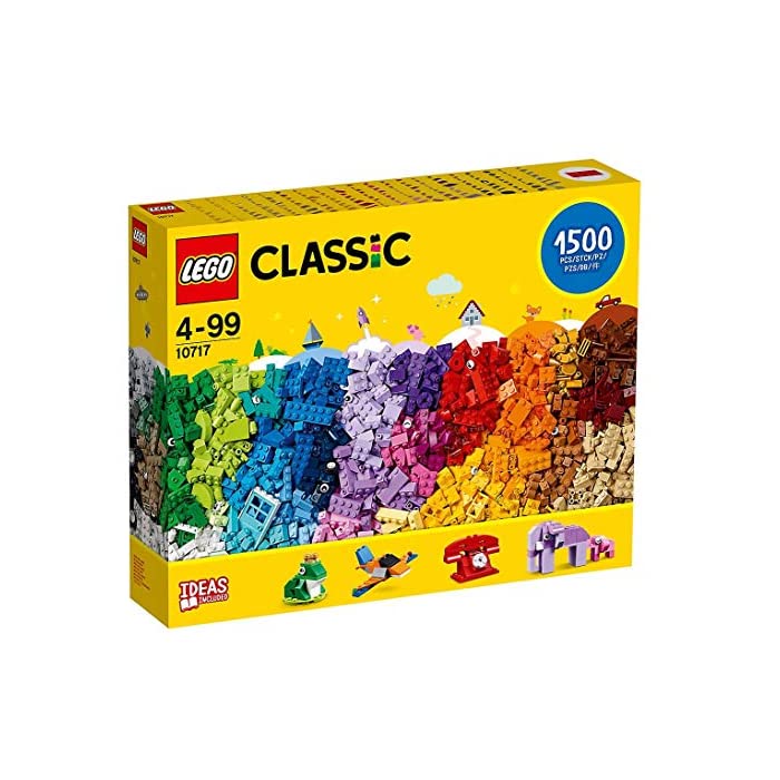 레고 (LEGO) LEGO 클래식 10717 블록 1500 피스 세트 - 모든 연령의 창의성을 촉진 연 