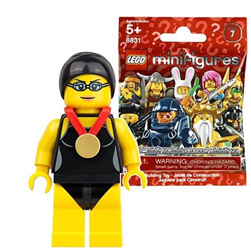 레고 미니 피규어 시리즈7 수영 챔피언 |LEGO Minifigures Series7 Swimming Champion 8831-1, 본품선택 