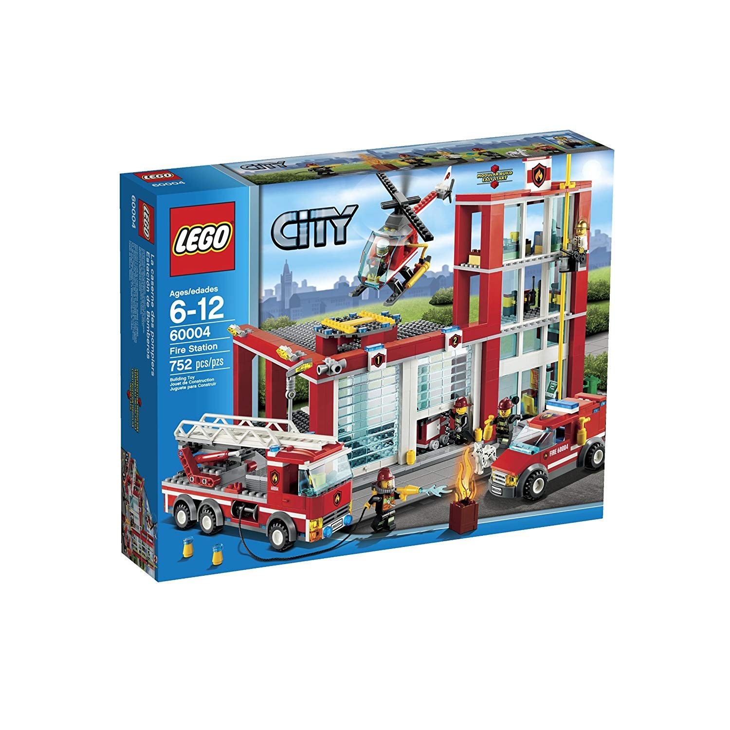 LEGO 레고 시티 New 소방서를 지켜라 (752 Pieces) 